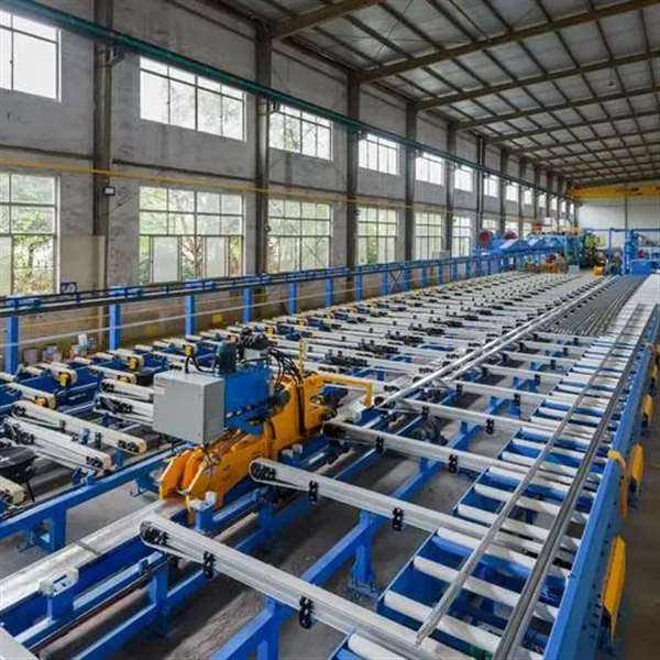 Cooling Handling Lines 600t used aluminum extrusion press3