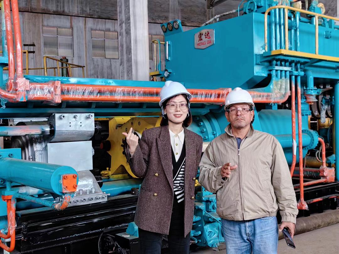 About deson used aluminum extrusion machine provider