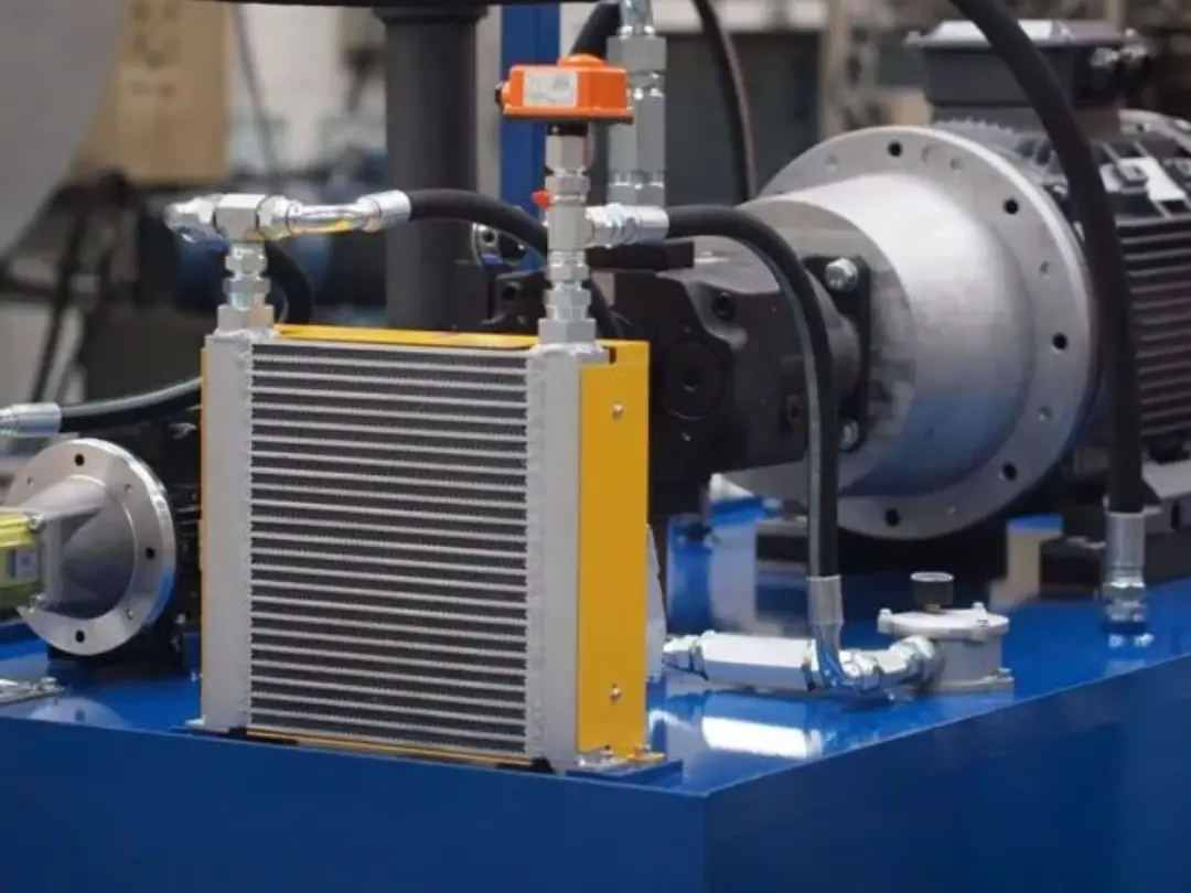 About hydraulic oil coolers system